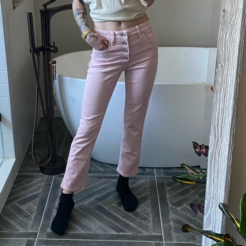 Light pink pants